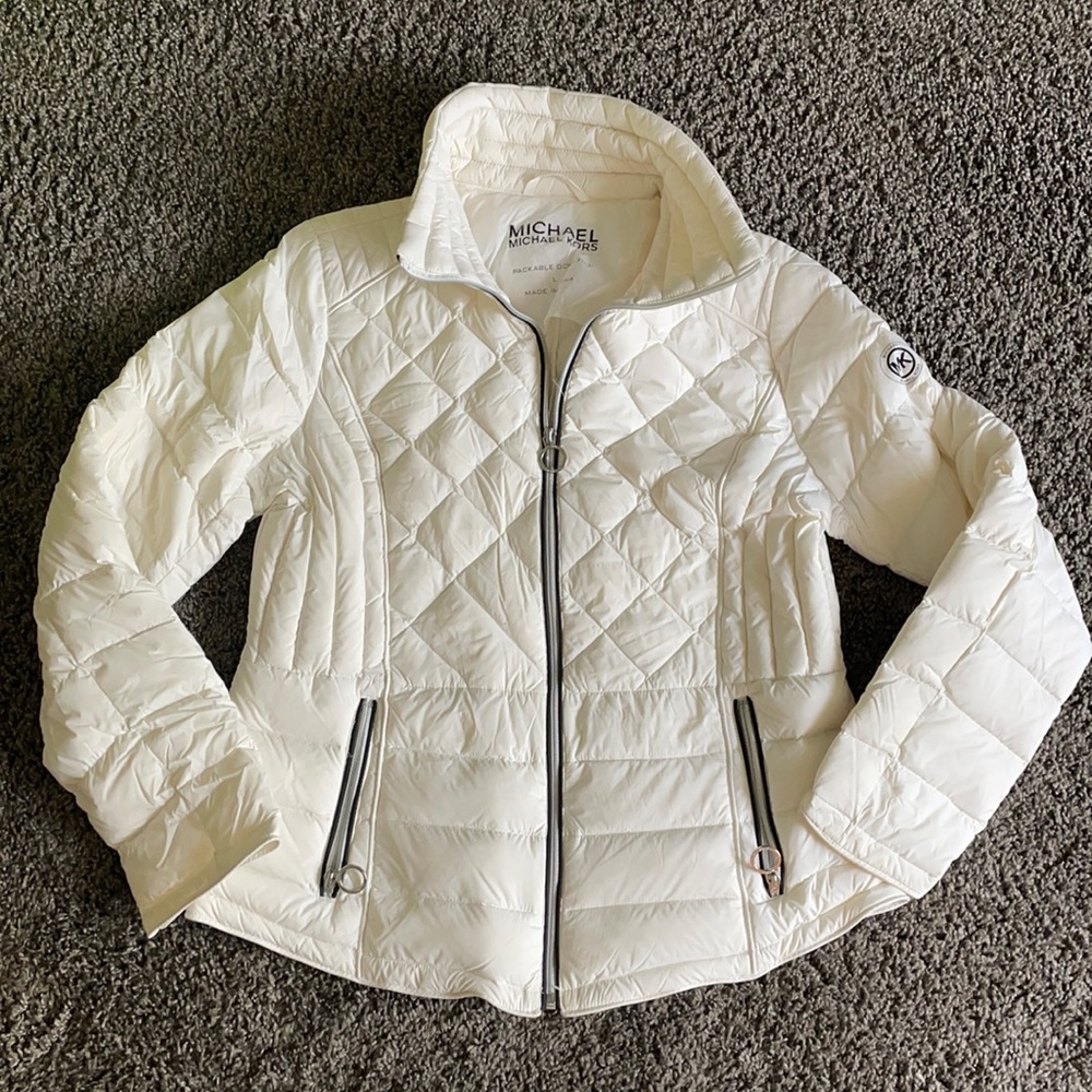 Cream Michael Kors puffer jacket